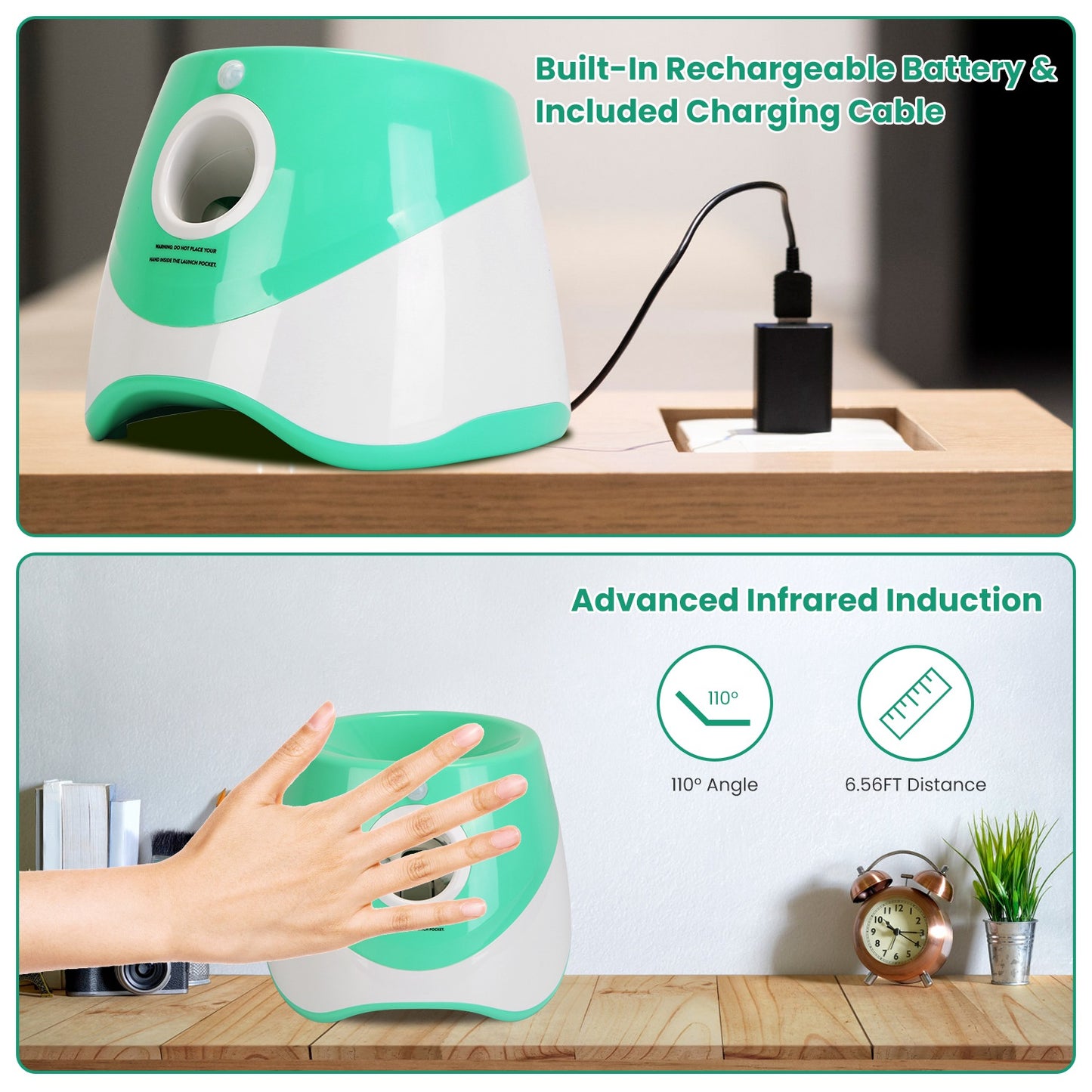 Nasoza Automatic Dog Ball Launcher